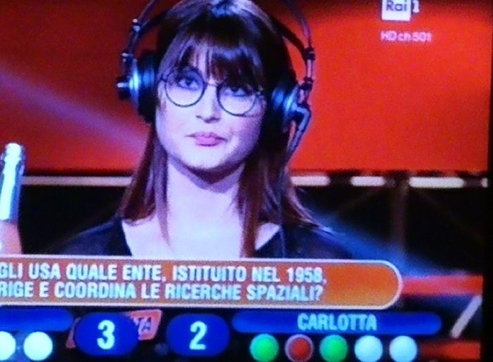 Interrotto all'Eredità di Rai Uno il percorso di Carlotta Di Martino Interrotto all'Eredità di Rai Uno il percorso di Carlotta Di Martino