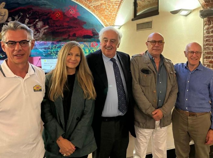 Nella foto, da sinistra: Fabio Gaiotto, Esmeralda Masseroni, Ninetto Valenzano, Maurizio Mela,