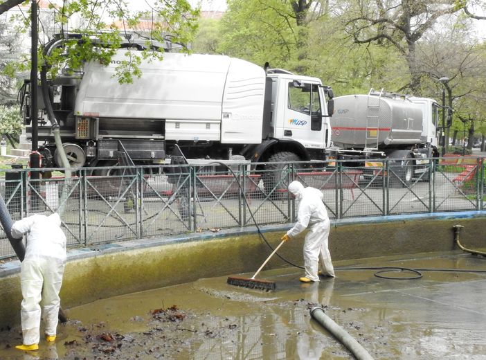 Ad Asti torna attiva la fontana del parco della Resistenza per fornire acqua al laghetto