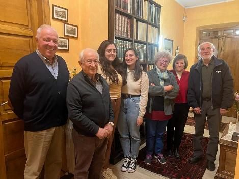 Da sinistra verso destra: Felice Sismondo, Edoardo Cotto, Melissa Dovico, Marta Aggio, Agnese Argenta, Mariangela Cotto, Carlo Sabbione