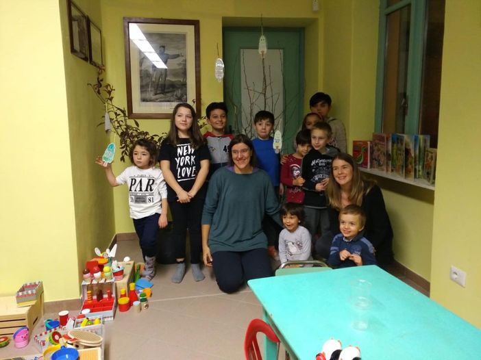 Alla biblioteca di Castelnuovo Calcea sono stati festeggiati gli alberi