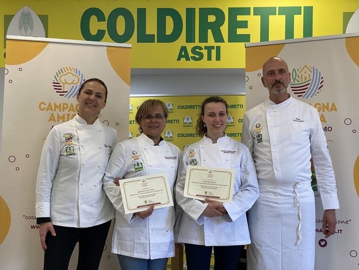 Tre astigiani tra i nuovi diplomati &quot;cuochi contadini&quot; degli agriturismi made in Piemonte