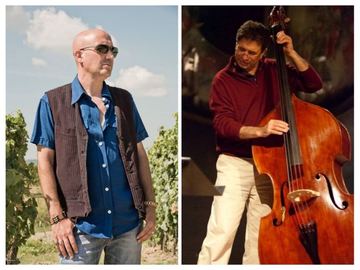 Beppe Giampà (a sinistra) e Pino Castagnaro Beppe Giampà (a sinistra) e Pino Castagnaro