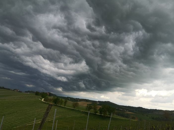 Foto di Franco, dal gruppo Telegram di Dati Meteo Asti