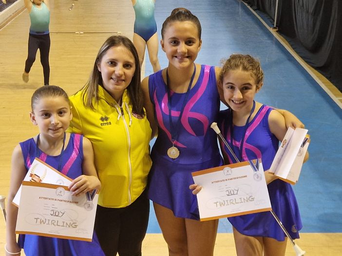 Le atlete dell’ ASD Double Jump.