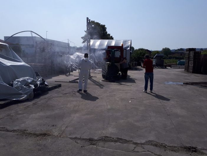 Prosegue l'impegno di Coldiretti Asti nella taratura delle irroratrici