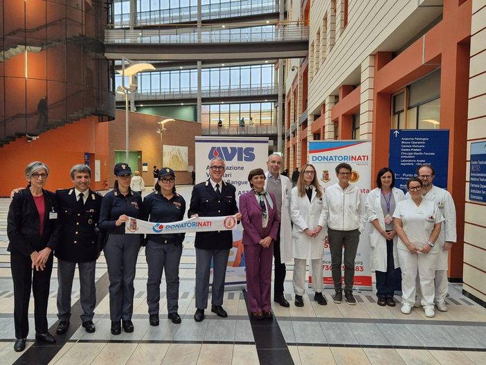 Alcune immagini pubblicate sui social della Questura Alcune immagini pubblicate sui social della Questura