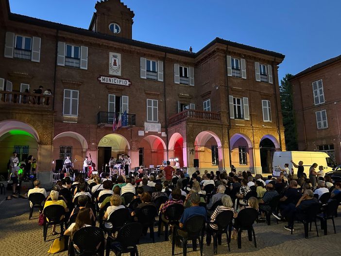 Un momento della serata