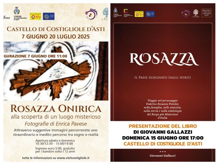 Le locandine degli eventi