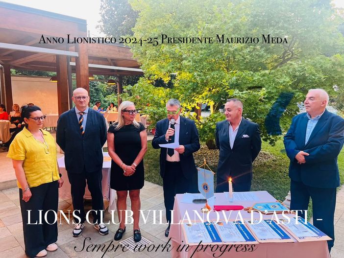 Lions Club Villanova d'Asti celebra la 32esima Charter night Lions Club Villanova d'Asti celebra la 32esima Charter night