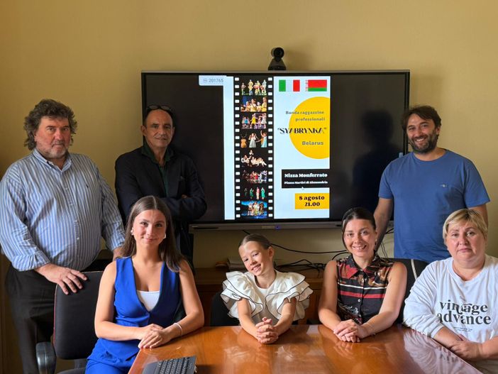 Un'immagine dalla conferenza di presentazione dell'evento