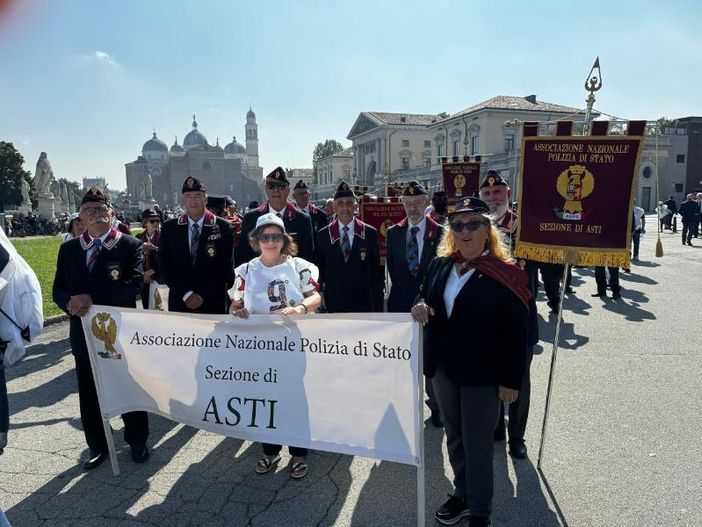 Anche Asti a Padova per il raduno della Polizia di Stato