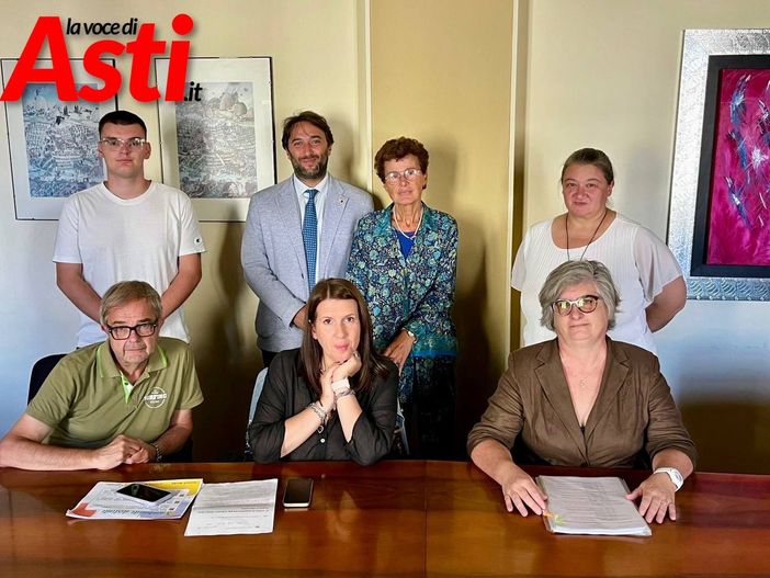 Un'immagine dalla conferenza stampa