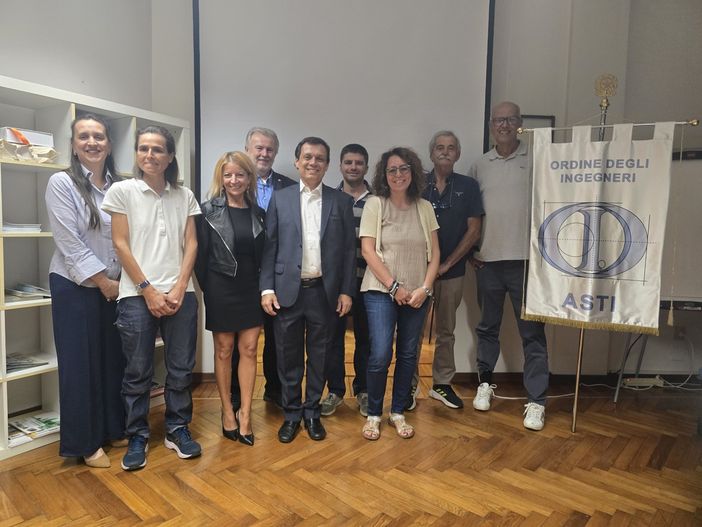 Insediato il nuovo consiglio dell'ordine degli ingegneri di Asti Insediato il nuovo consiglio dell'ordine degli ingegneri di Asti