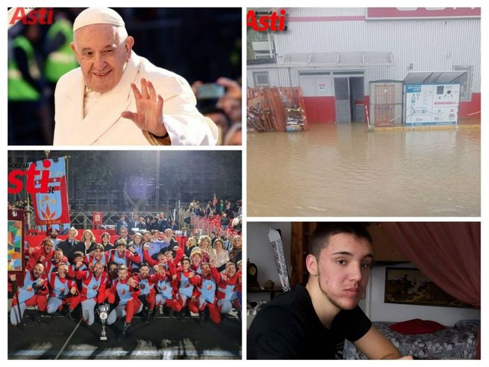 Dalla morte del Papa astigiano all'alluvione che ha messo in ginocchio molti paesi della provincia. Cosa è successo tra aprile e giugno Dalla morte del Papa astigiano all'alluvione che ha messo in ginocchio molti paesi della provincia. Cosa è successo tra aprile e giugno
