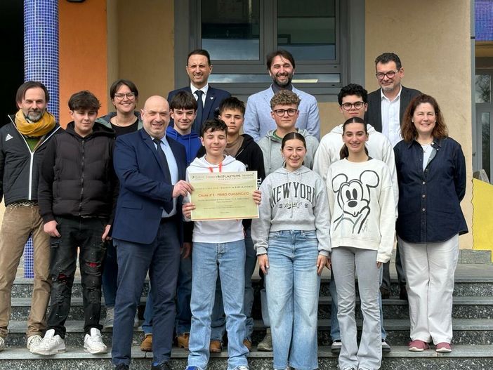 Le immagini della classi premiate