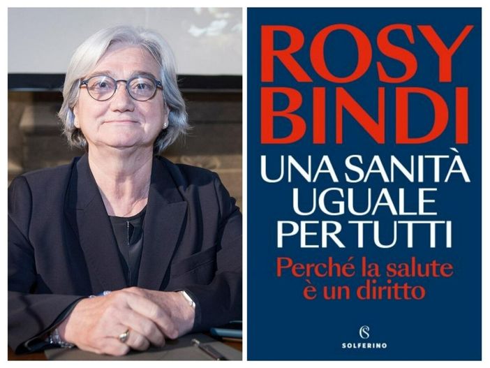 Rosy Bindi presenta ad Asti il saggio sulla sanità uguale per tutti
