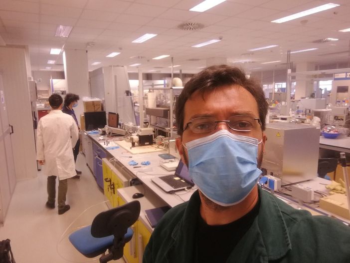 Il ricercatore astigiano Alessandro Chiolerio, capo del team di sviluppo Cogitor