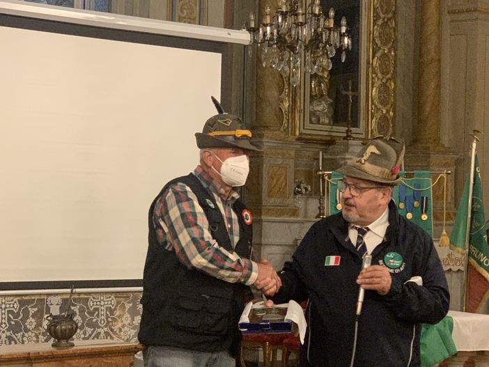 Alcune immagini della serata alpina di Bruno