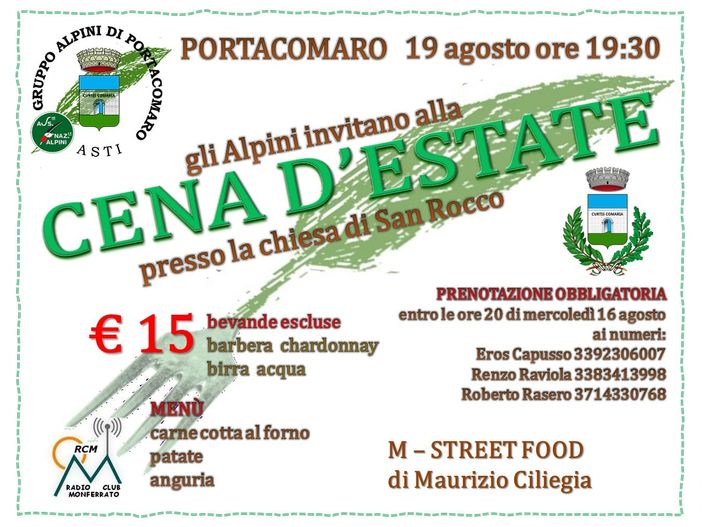 Portacomaro torna a festeggiare San Rocco