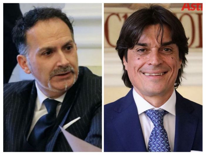 Nel collage fotografico gli assessori Giacomini (a sinistra) e Bovino