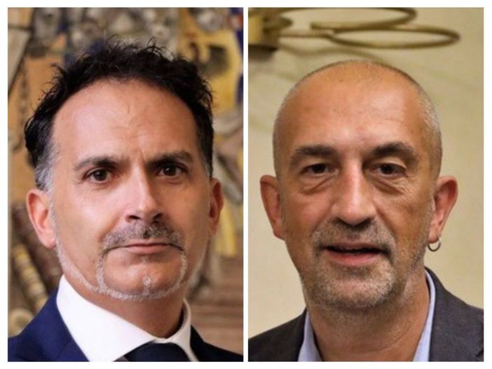 Nel collage, da sinistra, l'assessore Giacomini e il consigliere comunale Malandrone Nel collage, da sinistra, l'assessore Giacomini e il consigliere comunale Malandrone