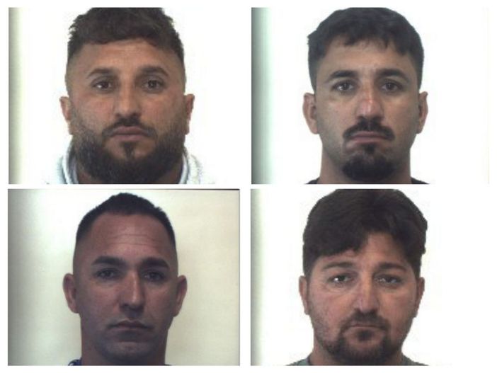 I destinatari della nuova ordinanza di custodia cautelare, da sinistra a destra in senso orario: Roberto Vinotti, Angelo Vinotti, Samuel Massa e Emanuel Olivieri. I destinatari della nuova ordinanza di custodia cautelare, da sinistra a destra in senso orario: Roberto Vinotti, Angelo Vinotti, Samuel Massa e Emanuel Olivieri.