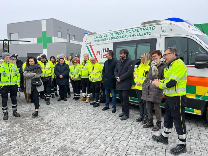 Una nuova ambulanza per la Croce Verde di Nizza Monferrato