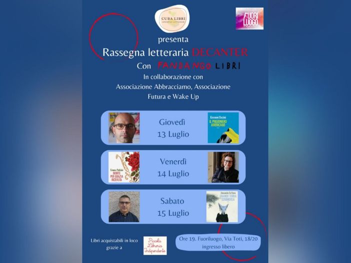 La locandina della manifestazione La locandina della manifestazione