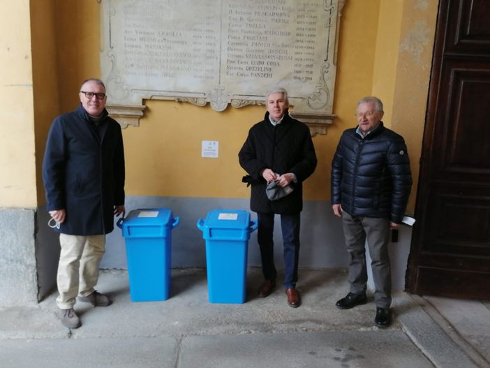 Costigliole raccoglie tappi per la 'Madonnina' di Candiolo. Posizionati nuovi contenitori