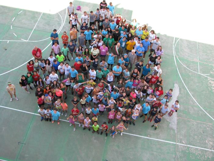 Alcune immagini relative l'incontro tra il sindaco Rasero e i ragazzi del Centro Estivo "Don Bosco"