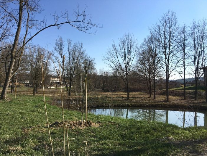 Scorci del parco giochi a Baldichieri e del parco delle Verne a Villafranca