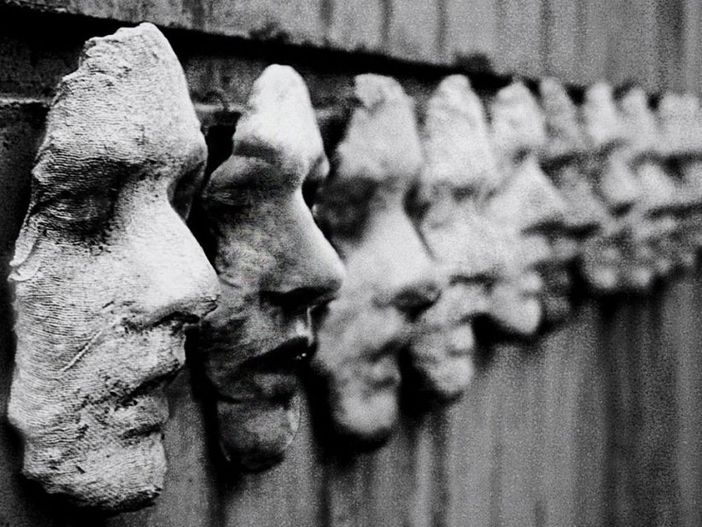 Maschere foto bianco e nero