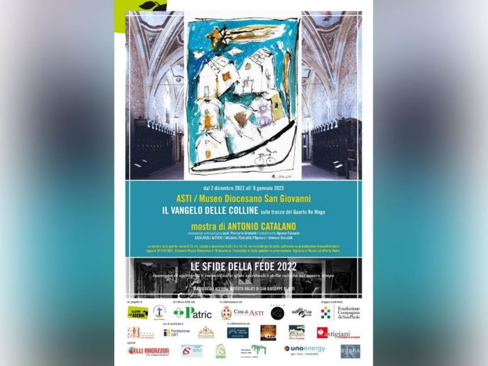 La locandina della interessante mostra La locandina della interessante mostra