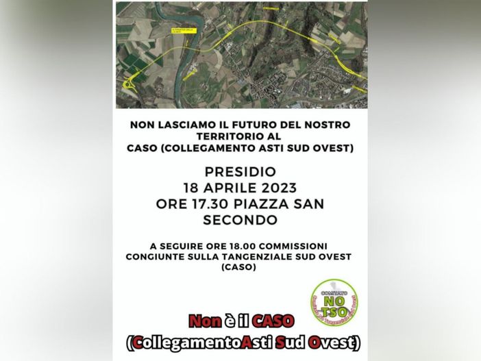 Il volantino dell'iniziativa