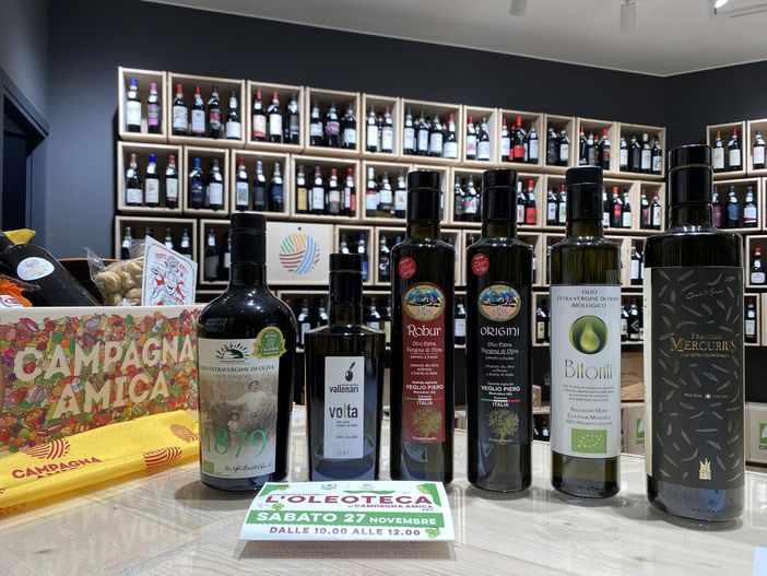 Coldiretti: al Mercato Contadino di Campagna Amica la nuova oleoteca
