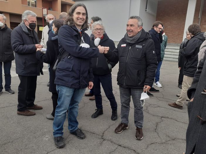 Amministrative 2022: il parlamentare astigiano Paolo Romano ha portato il suo appoggio al candidato sindaco Paolo Crivelli