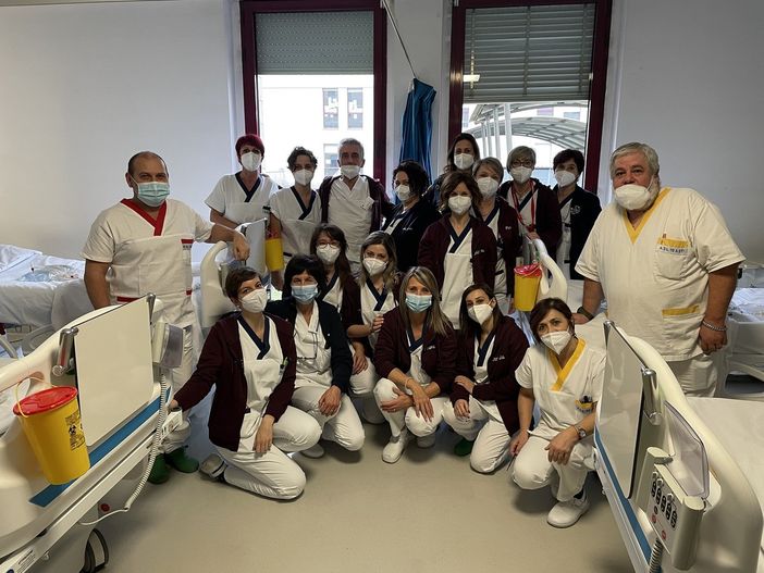 Personale del reparto Nefrologia del Cardinal Massaia