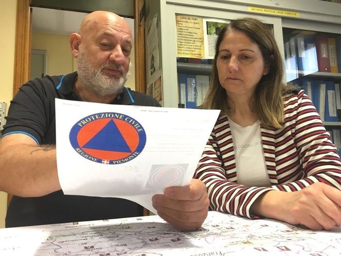 Il sindaco Macchia e il coordinatore Pittarelli Il sindaco Macchia e il coordinatore Pittarelli