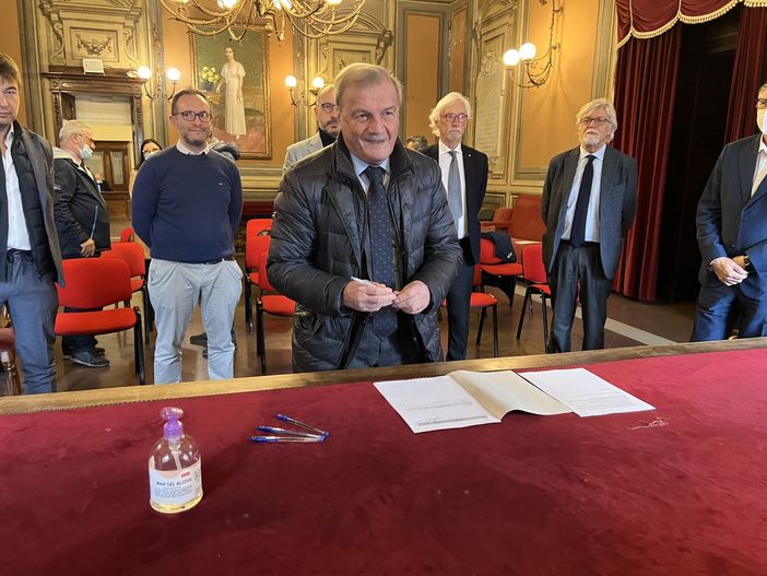 La firma di questa mattina