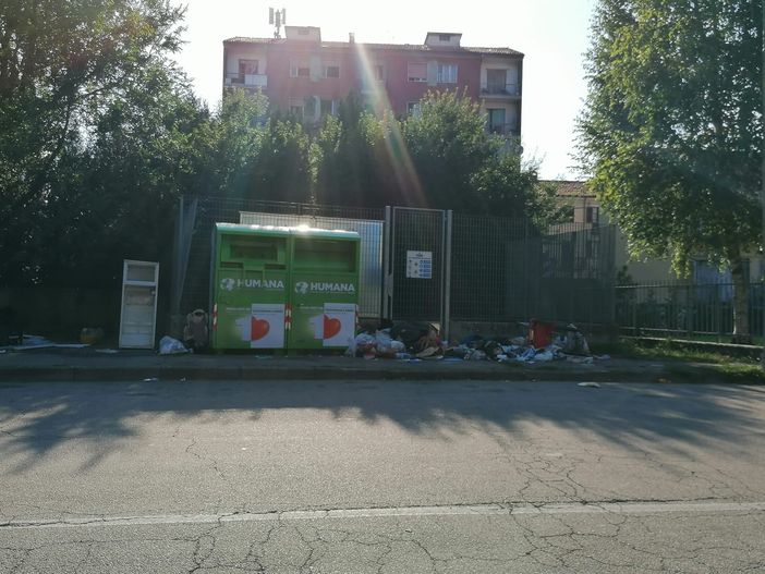 Le foto, inviateci dal consigliere Spata, sono state scattate martedì 20 luglio