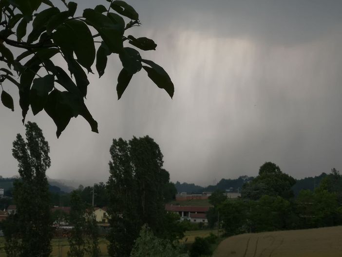 Serravalle d'Asti (Foto utente Telegram Dati Meteo Asti)