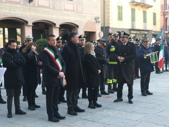 Un momento della cerimonia dello scorso anno Un momento della cerimonia dello scorso anno