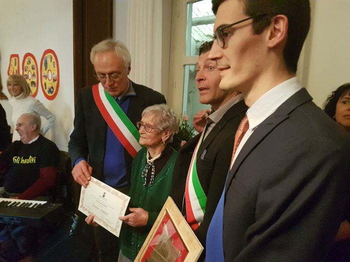 La centenaria Teresina Girio La centenaria Teresina Girio