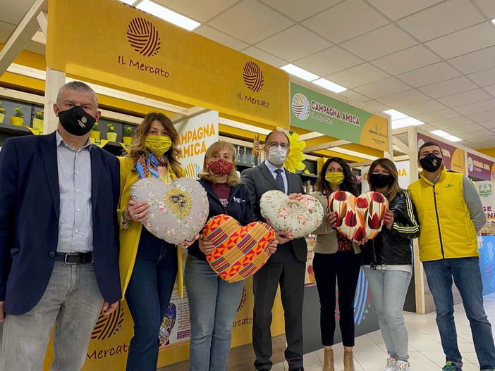 I vertici di Coldiretti Asti con il sindaco Maurizio Rasero I vertici di Coldiretti Asti con il sindaco Maurizio Rasero