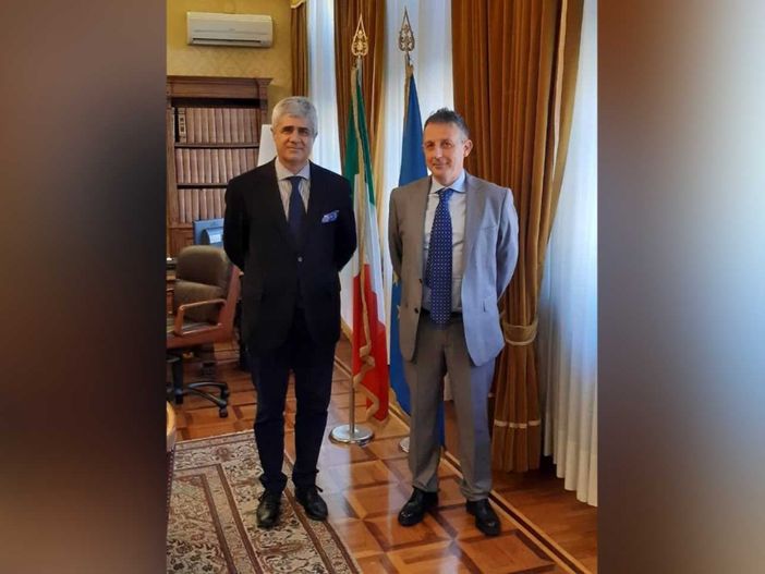 Prefetto Terribile con viceprefetto vicario Agresta