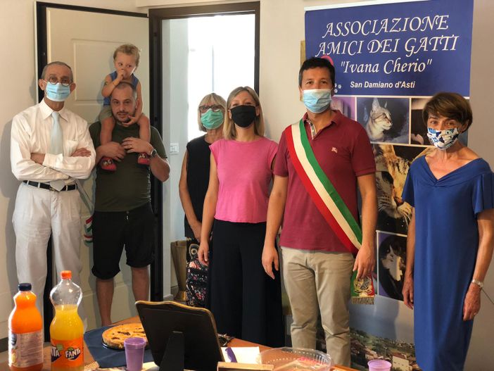 San Damiano: in via Bottallo la sede dell'associazione Amici dei Gatti "Ivana Cherio"