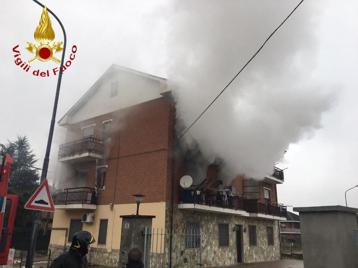 La palazzina in cui si è verificata l'esplosione