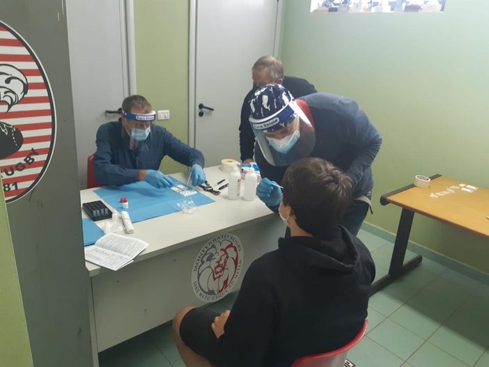 Monferrato Rugby: mercoledì scorso giornata di tamponi per 80 rugbysti dall’under 14 Monferrato Rugby: mercoledì scorso giornata di tamponi per 80 rugbysti dall’under 14