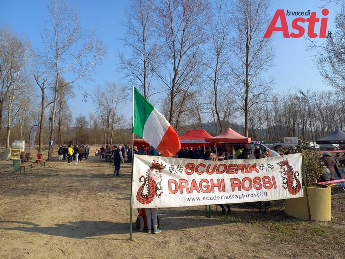 Revigliasco ha la sua nuova area polivalente, grazie al lavoro della Scuderia Draghi Rossi (FOTO)